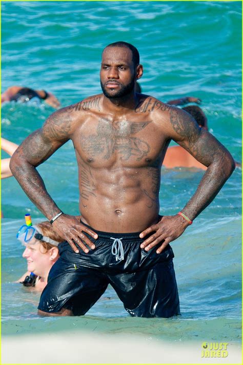 Bronny James has been in the headlines all year for his play on the basketball court. . Lebron james shirtless